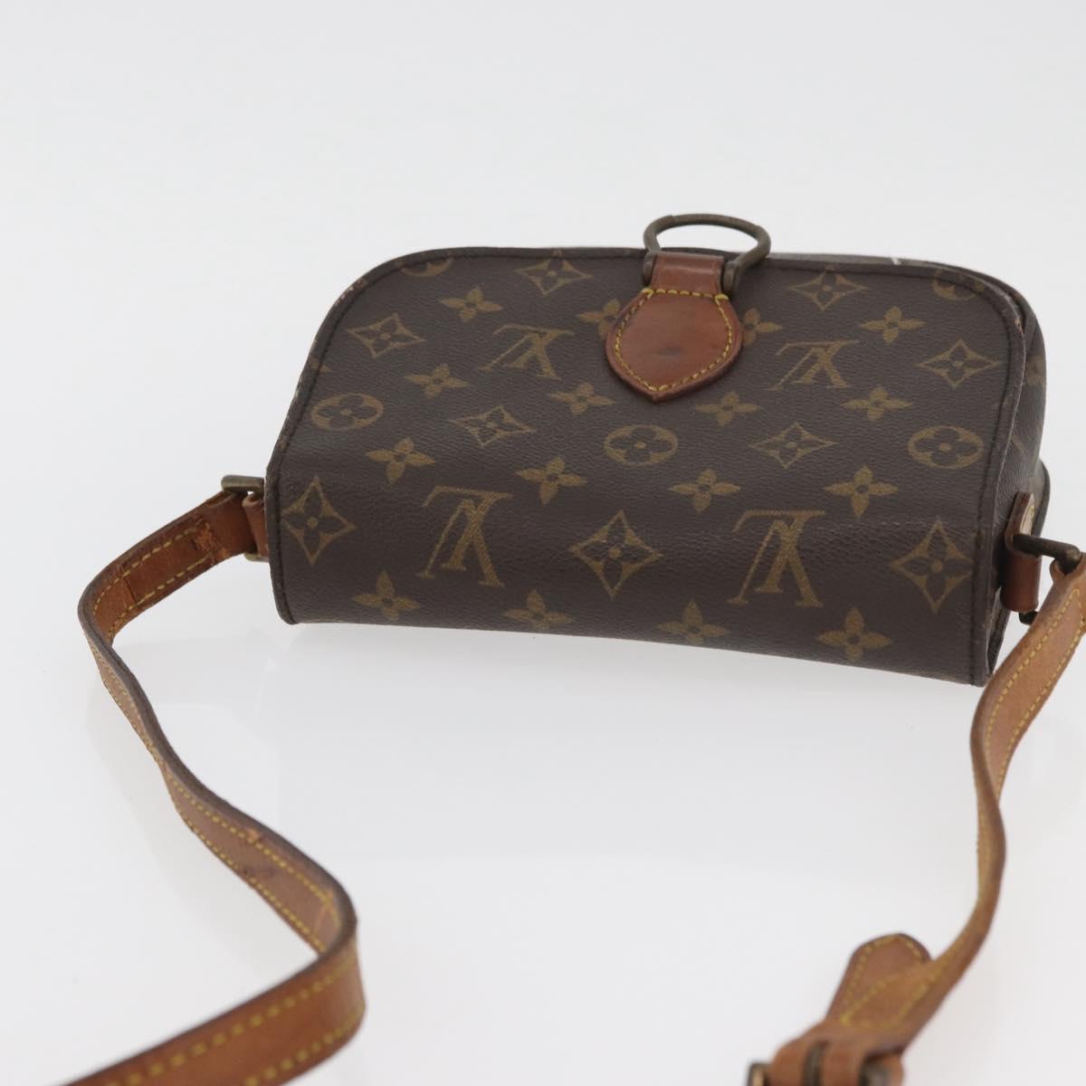LOUIS VUITTON Monogram Saint Cloud MM Shoulder Bag M51243 LV Auth 168870