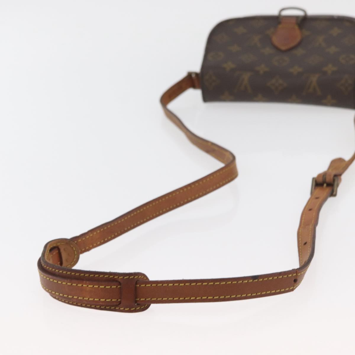 LOUIS VUITTON Monogram Saint Cloud MM Shoulder Bag M51243 LV Auth 168870