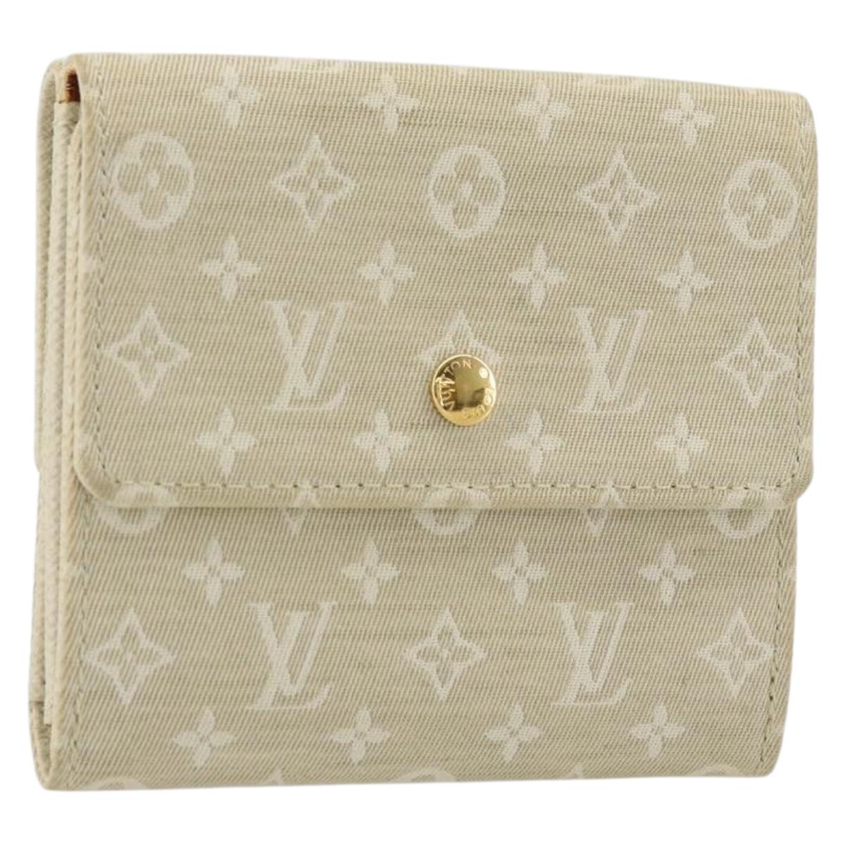 LOUIS VUITTON Mini Porte Monnaie Bier Cartes Crdit Wallet M95309 LV Auth 168877A