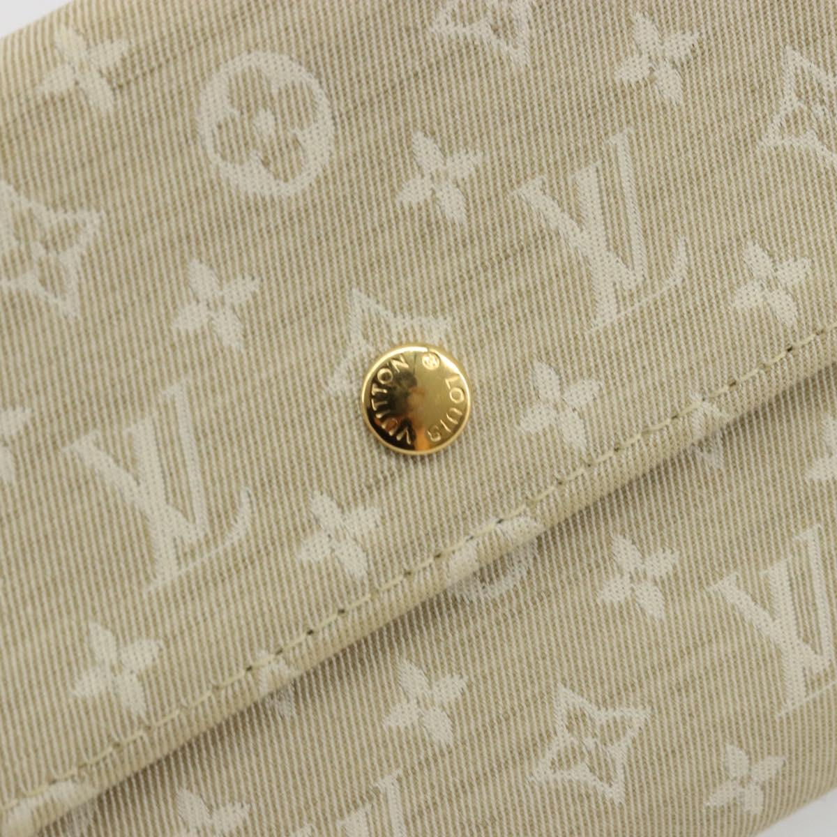 LOUIS VUITTON Mini Porte Monnaie Bier Cartes Crdit Wallet M95309 LV Auth 168877A