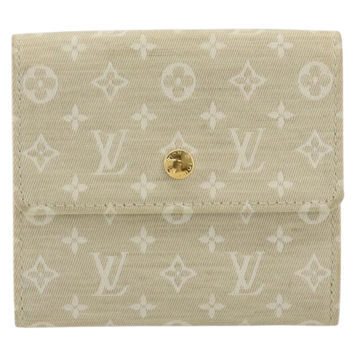LOUIS VUITTON Mini Porte Monnaie Bier Cartes Crdit Wallet M95309 LV Auth 168877A