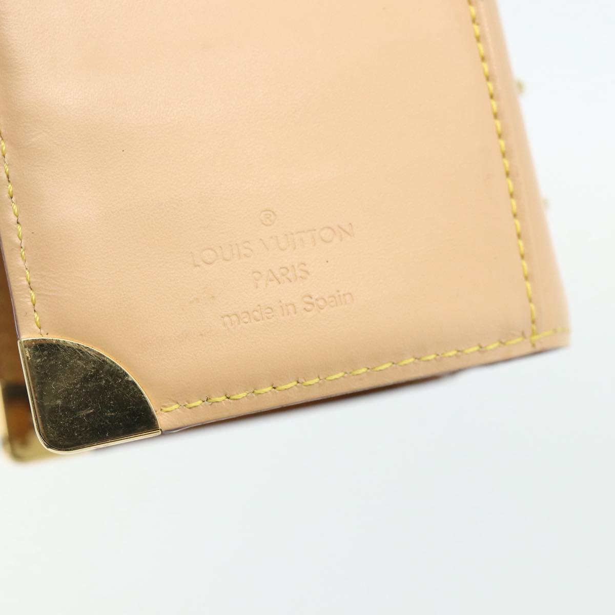 LOUIS VUITTON Multicolor Agenda PM Day Planner Cover Black R20895 Auth 168878A