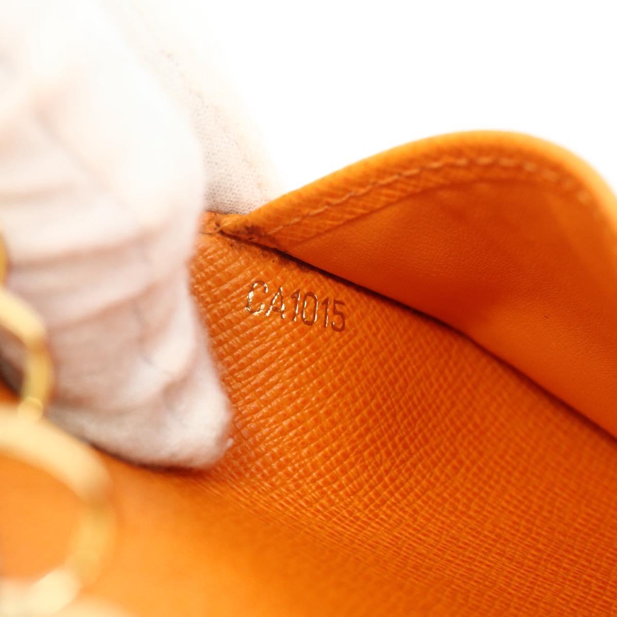 LOUIS VUITTON Epi Agenda PM Day Planner Cover Mandarin R2005H LV Auth 168879A