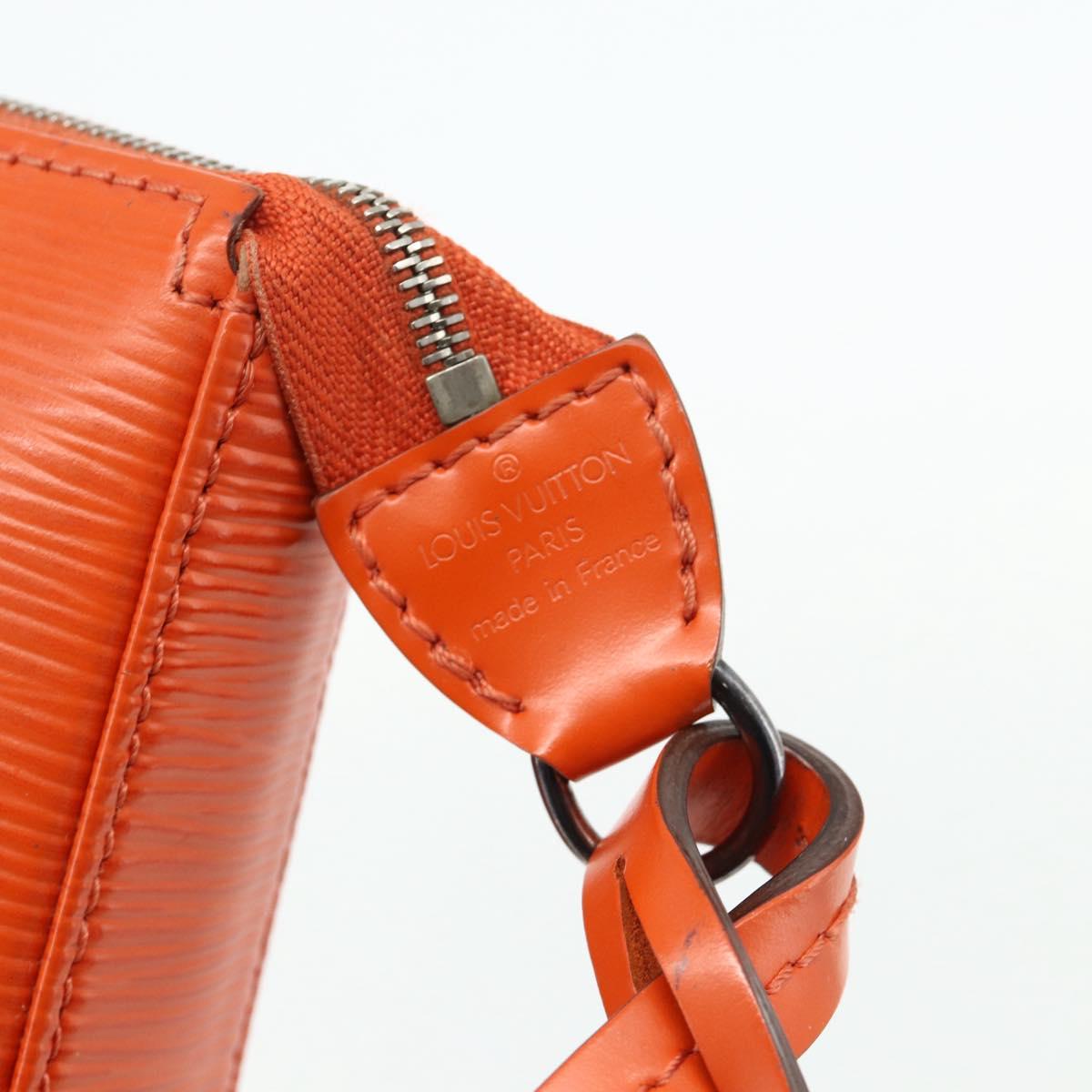 LOUIS VUITTON Epi Pochette Accessoires NM Pouch Pimon LV Auth 168911A