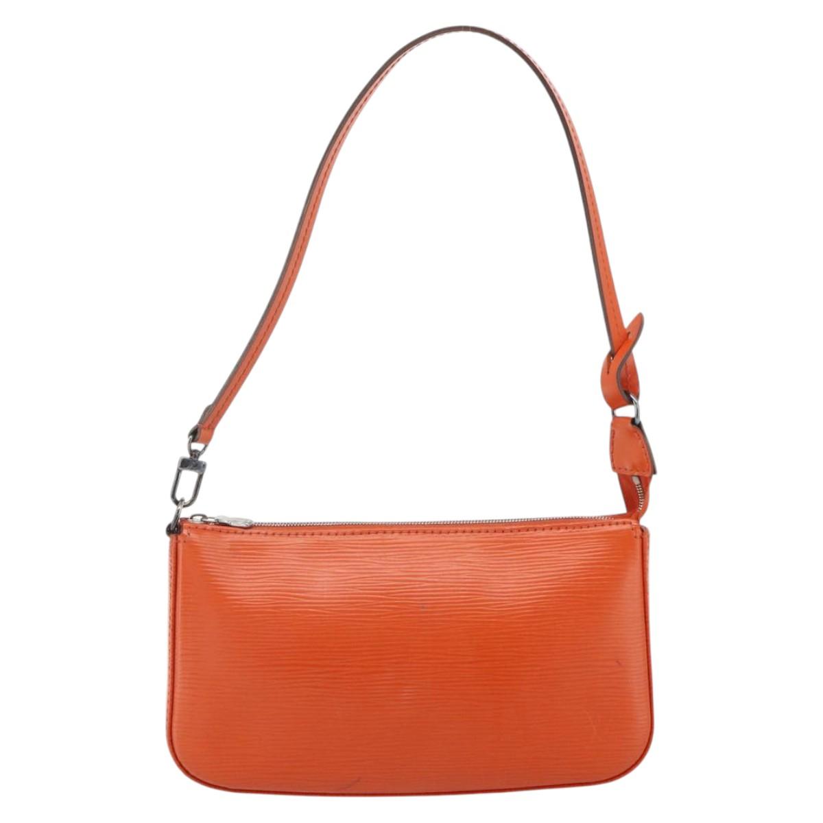 LOUIS VUITTON Epi Pochette Accessoires NM Pouch Pimon LV Auth 168911A