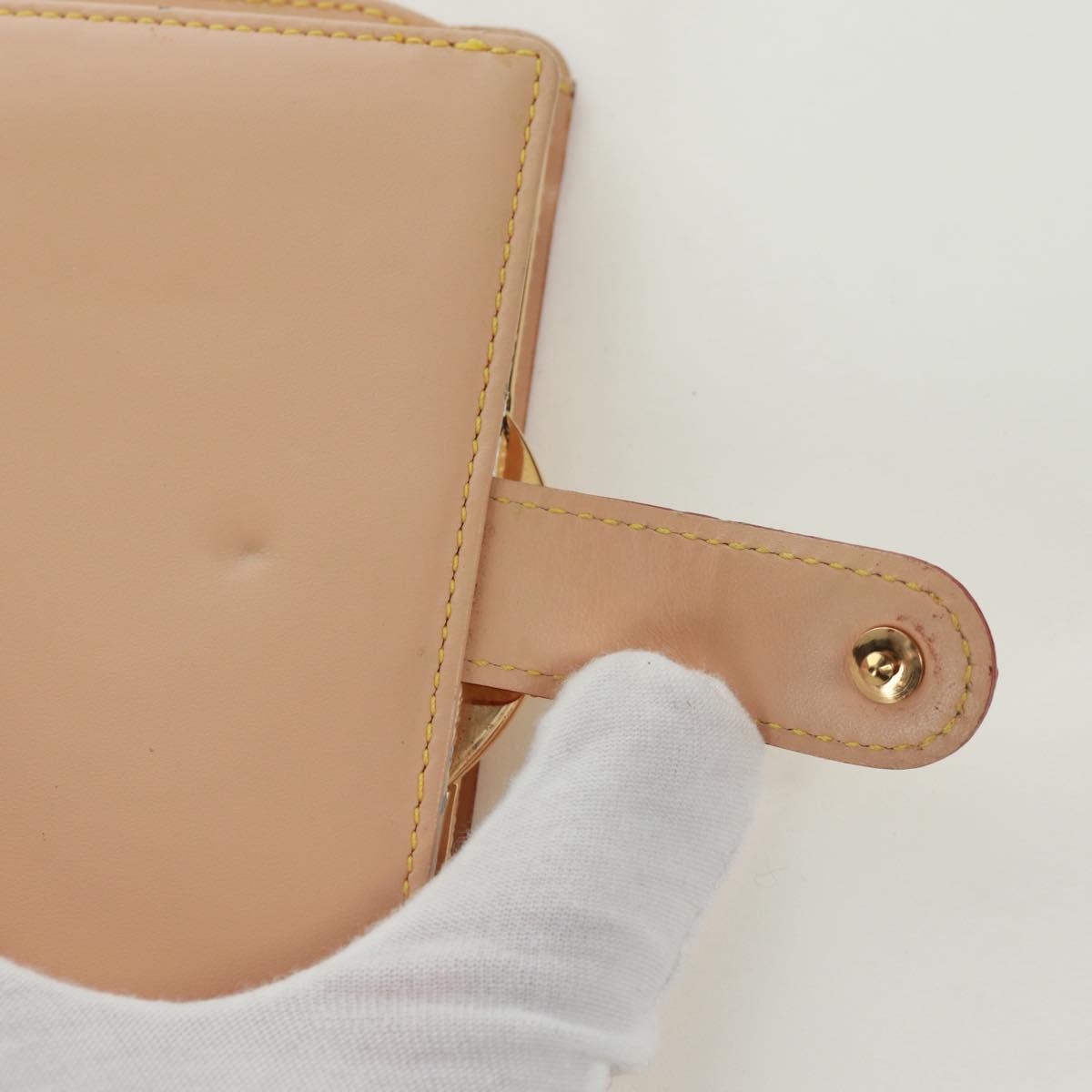 LOUIS VUITTON Multicolor Portefeuille Viennois Bifold White M92987 Auth 168924V
