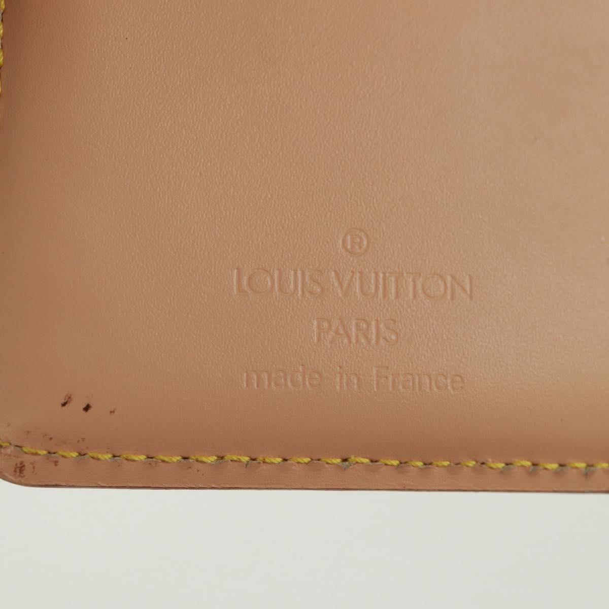 LOUIS VUITTON Multicolor Portefeuille Viennois Bifold White M92987 Auth 168924V
