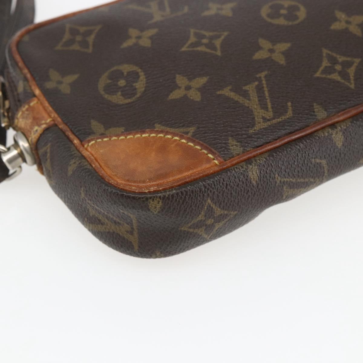 LOUIS VUITTON Monogram Marly Dragonne PM Clutch Bag M51827 LV Auth 168928