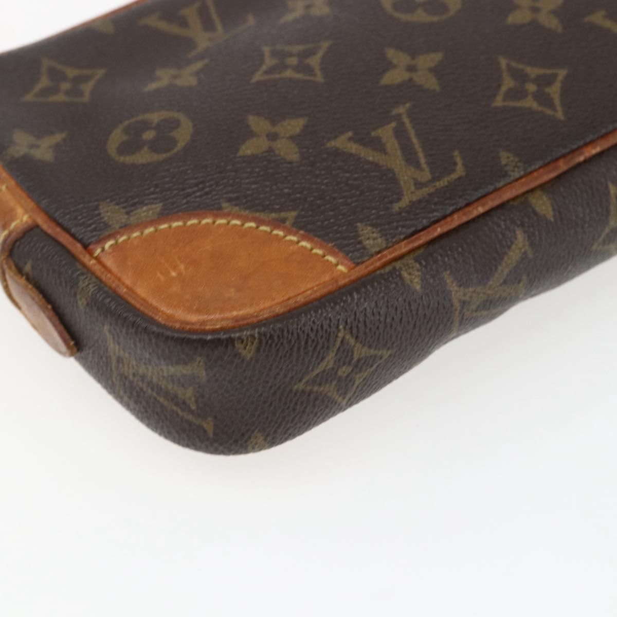 LOUIS VUITTON Monogram Marly Dragonne PM Clutch Bag M51827 LV Auth 168928