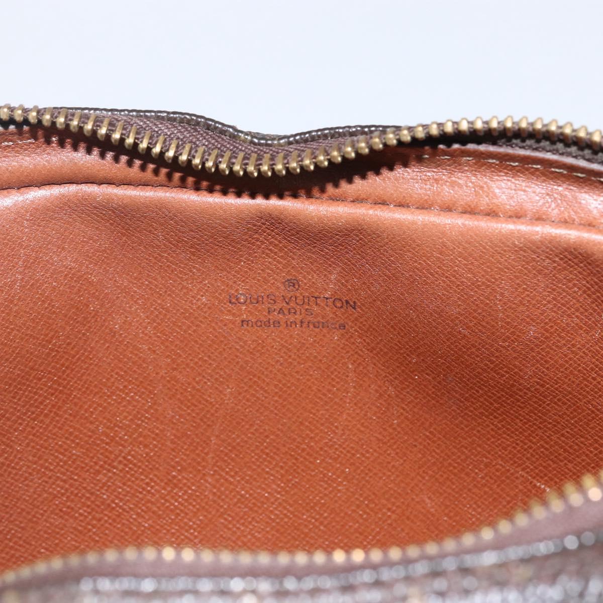 LOUIS VUITTON Monogram Marly Dragonne PM Clutch Bag M51827 LV Auth 168928