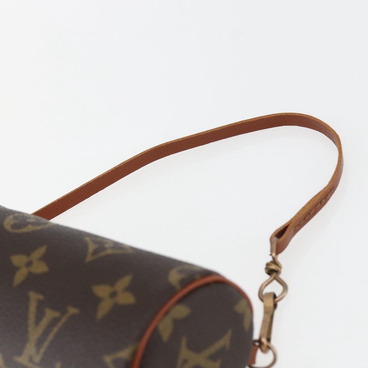 LOUIS VUITTON Monogram Papillon Pouch LV Auth 168957A
