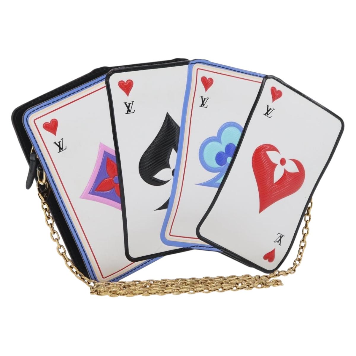 LOUIS VUITTON Monogram Game On Heart Pochette Shoulder Bag M80226 Auth 168981SM