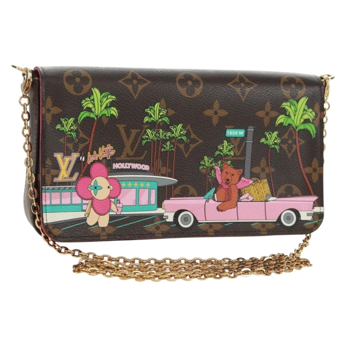 LOUIS VUITTON Monogram Vivienne Pochette Felice Bag M80859 LV Auth 168982SAM