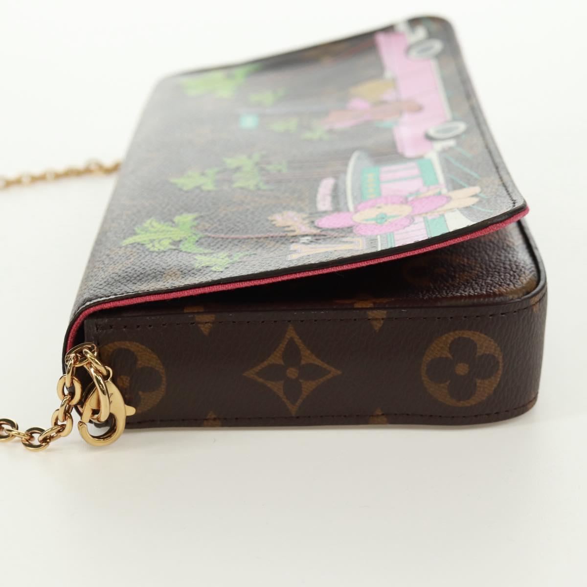 LOUIS VUITTON Monogram Vivienne Pochette Felice Bag M80859 LV Auth 168982SAM