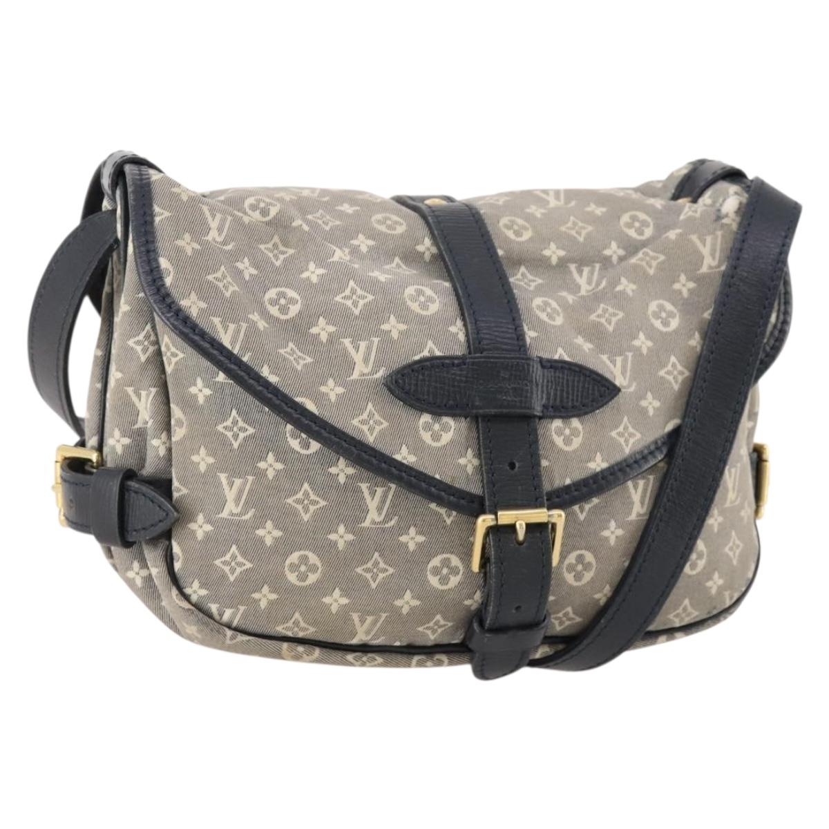 LOUIS VUITTON Monogram Idylle Saumur PM Shoulder Bag Uncle M40666 LV Auth 168984
