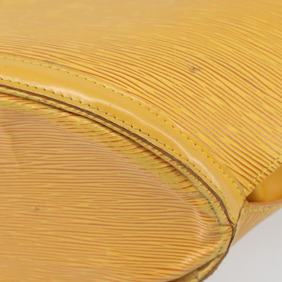 LOUIS VUITTON Epi Saint Jacques Shopping Shoulder Bag Yellow M52269 Auth 168985