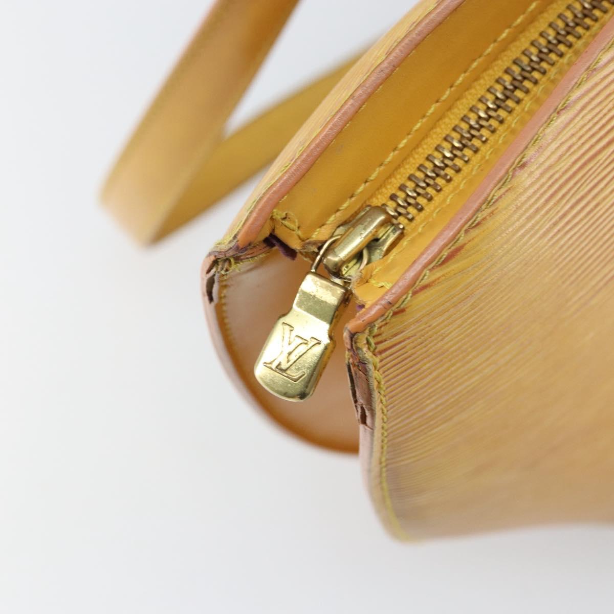 LOUIS VUITTON Epi Saint Jacques Shopping Shoulder Bag Yellow M52269 Auth 168985