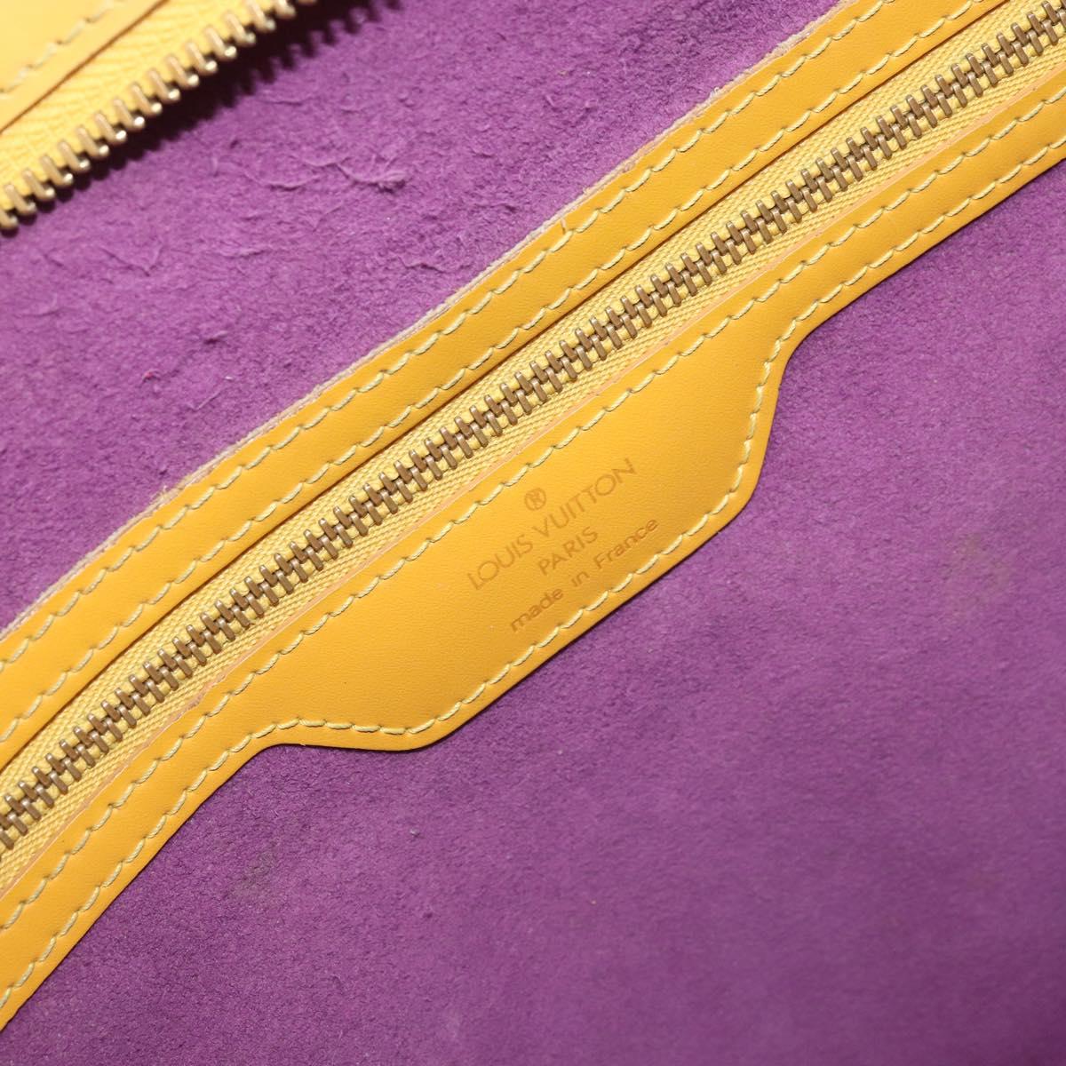 LOUIS VUITTON Epi Saint Jacques Shopping Shoulder Bag Yellow M52269 Auth 168985
