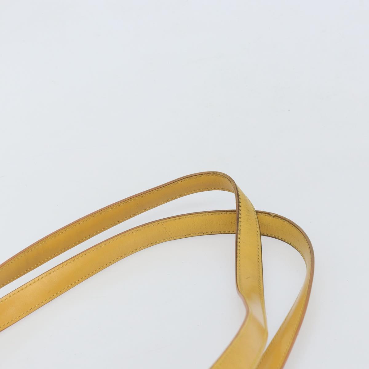 LOUIS VUITTON Epi Saint Jacques Shopping Shoulder Bag Yellow M52269 Auth 168985