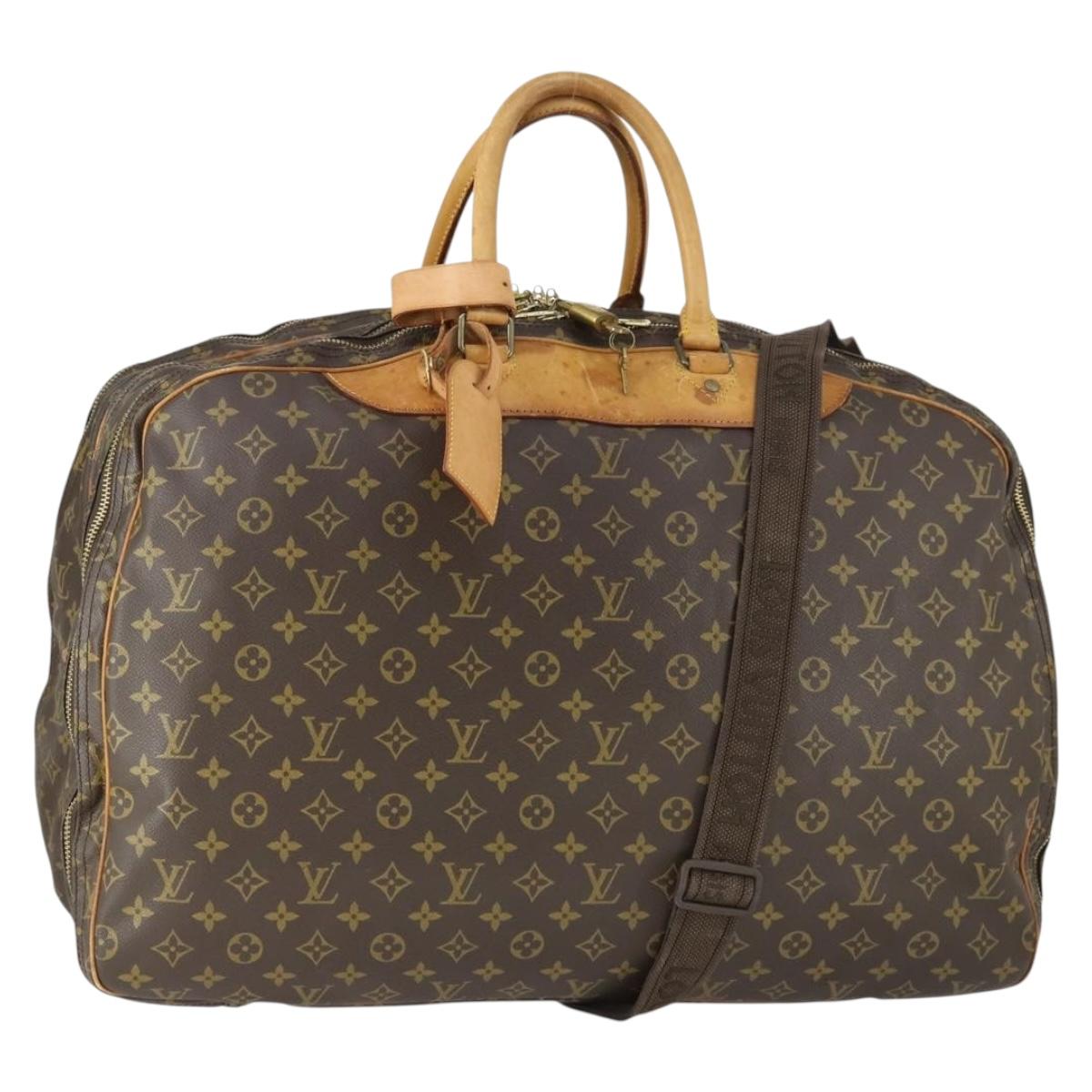 LOUIS VUITTON Monogram Alize 3 Posh Boston Bag M41391 LV Auth 169028