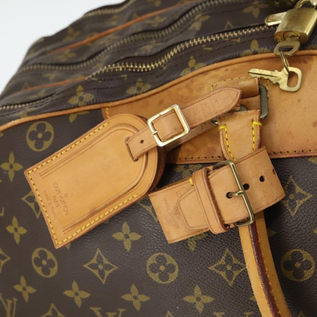 LOUIS VUITTON Monogram Alize 3 Posh Boston Bag M41391 LV Auth 169028