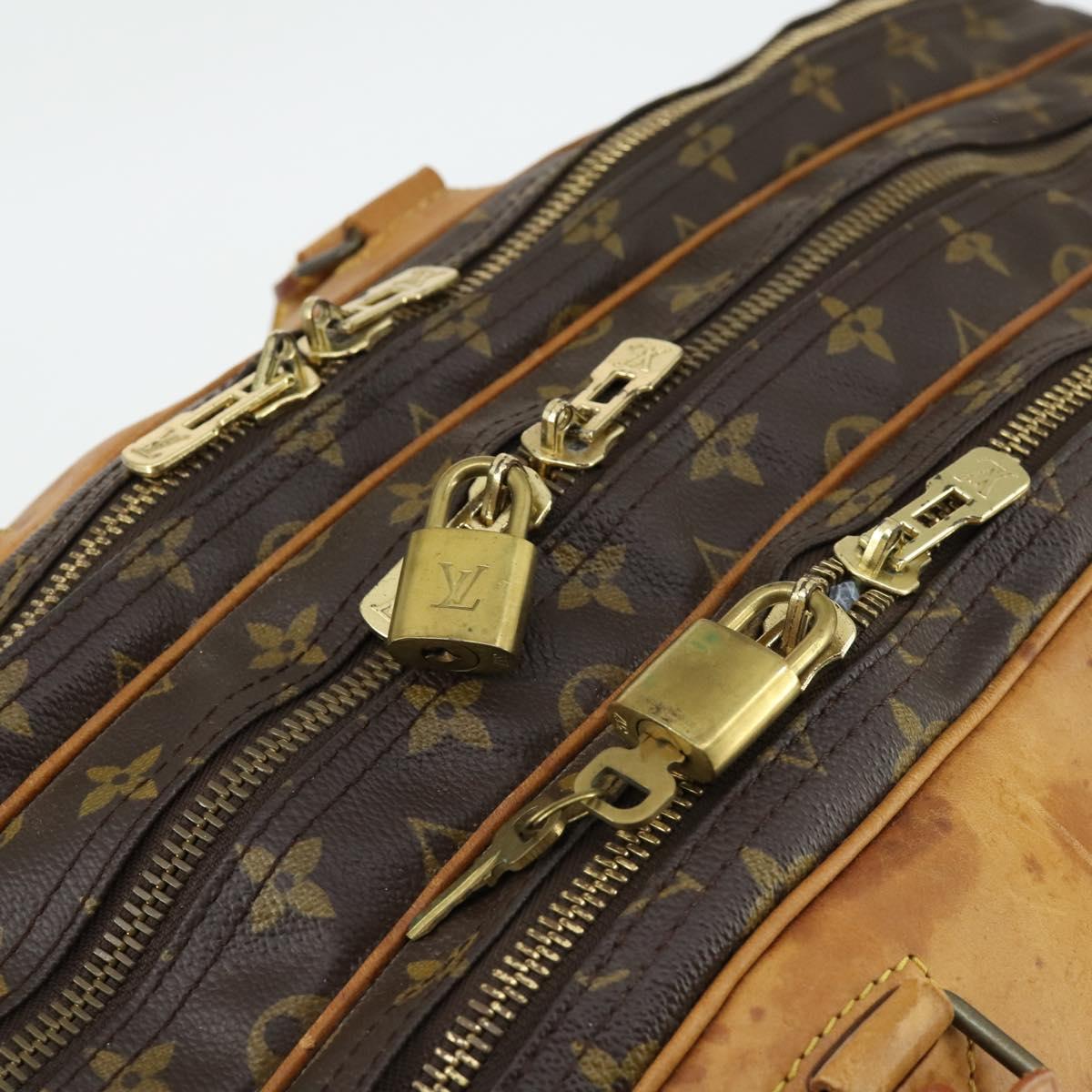 LOUIS VUITTON Monogram Alize 3 Posh Boston Bag M41391 LV Auth 169028