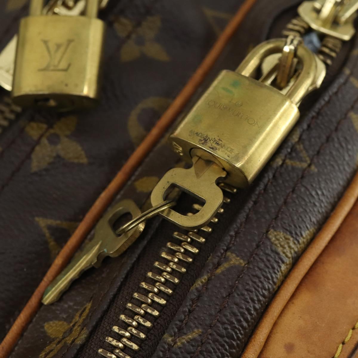 LOUIS VUITTON Monogram Alize 3 Posh Boston Bag M41391 LV Auth 169028