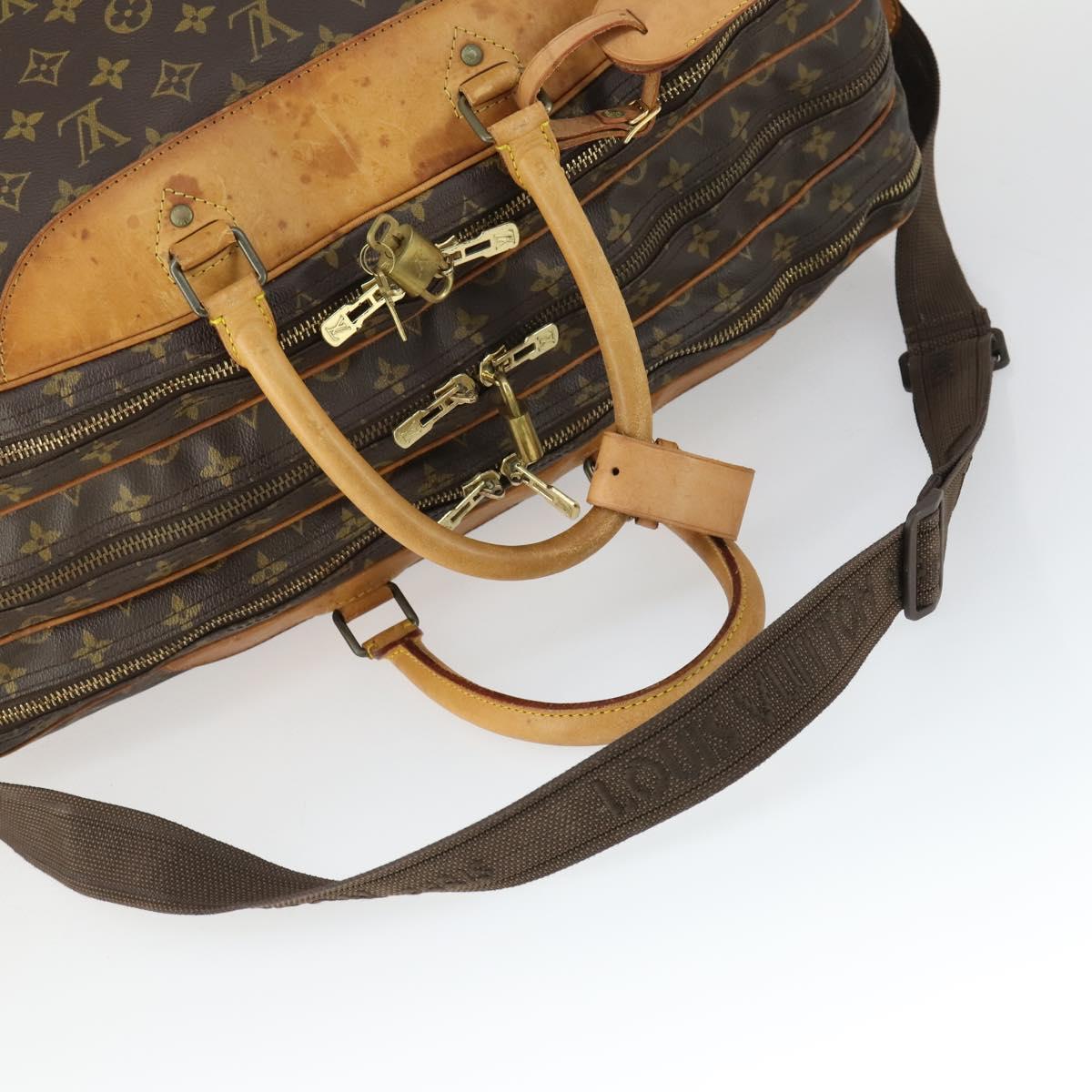 LOUIS VUITTON Monogram Alize 3 Posh Boston Bag M41391 LV Auth 169028