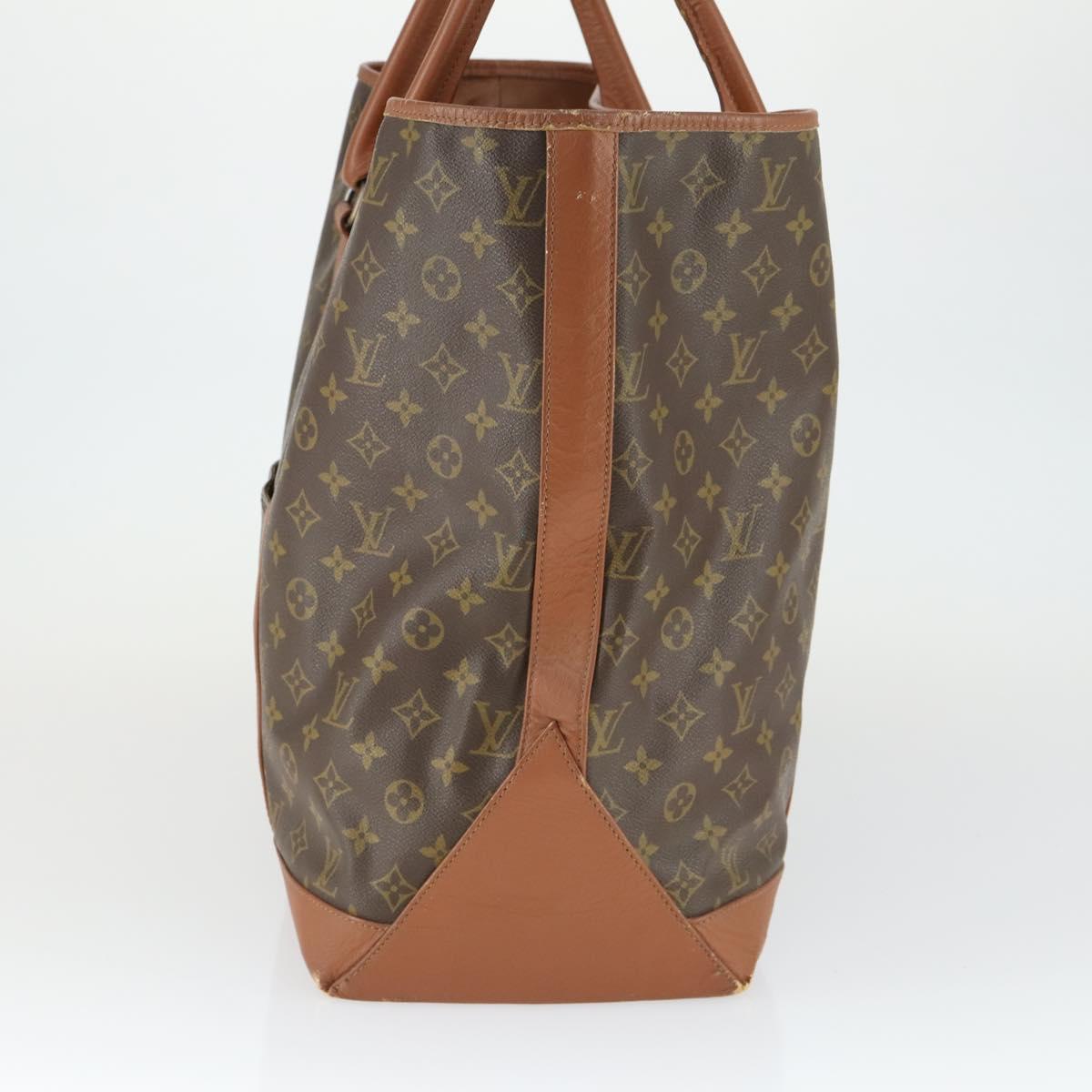 LOUIS VUITTON Monogram Sac Weekend GM Tote Bag M42420 LV Auth 169030
