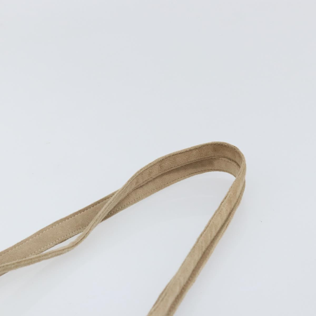 CHANEL Tote Bag Mouton Beige CC Auth 169065