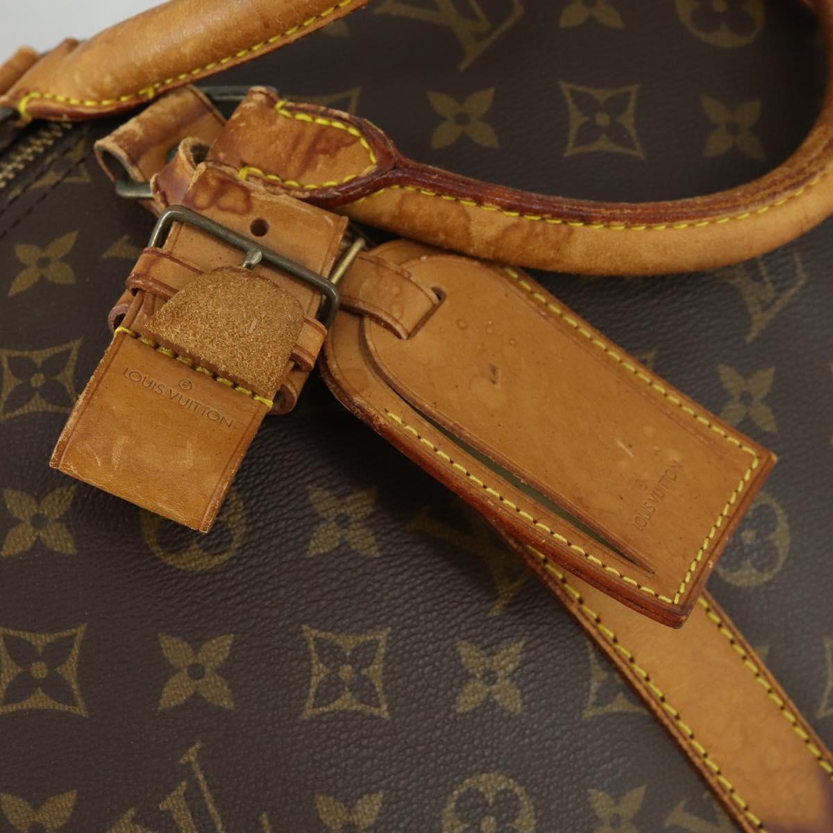 LOUIS VUITTON Monogram Keepall Bandouliere 55 Boston Bag M41414 LV Auth 169074