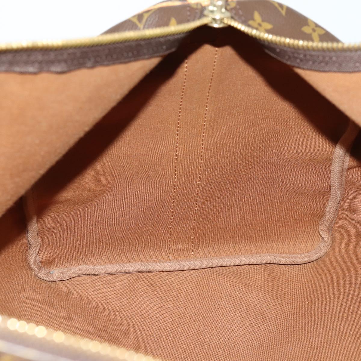 LOUIS VUITTON Monogram Keepall Bandouliere 55 Boston Bag M41414 LV Auth 169074