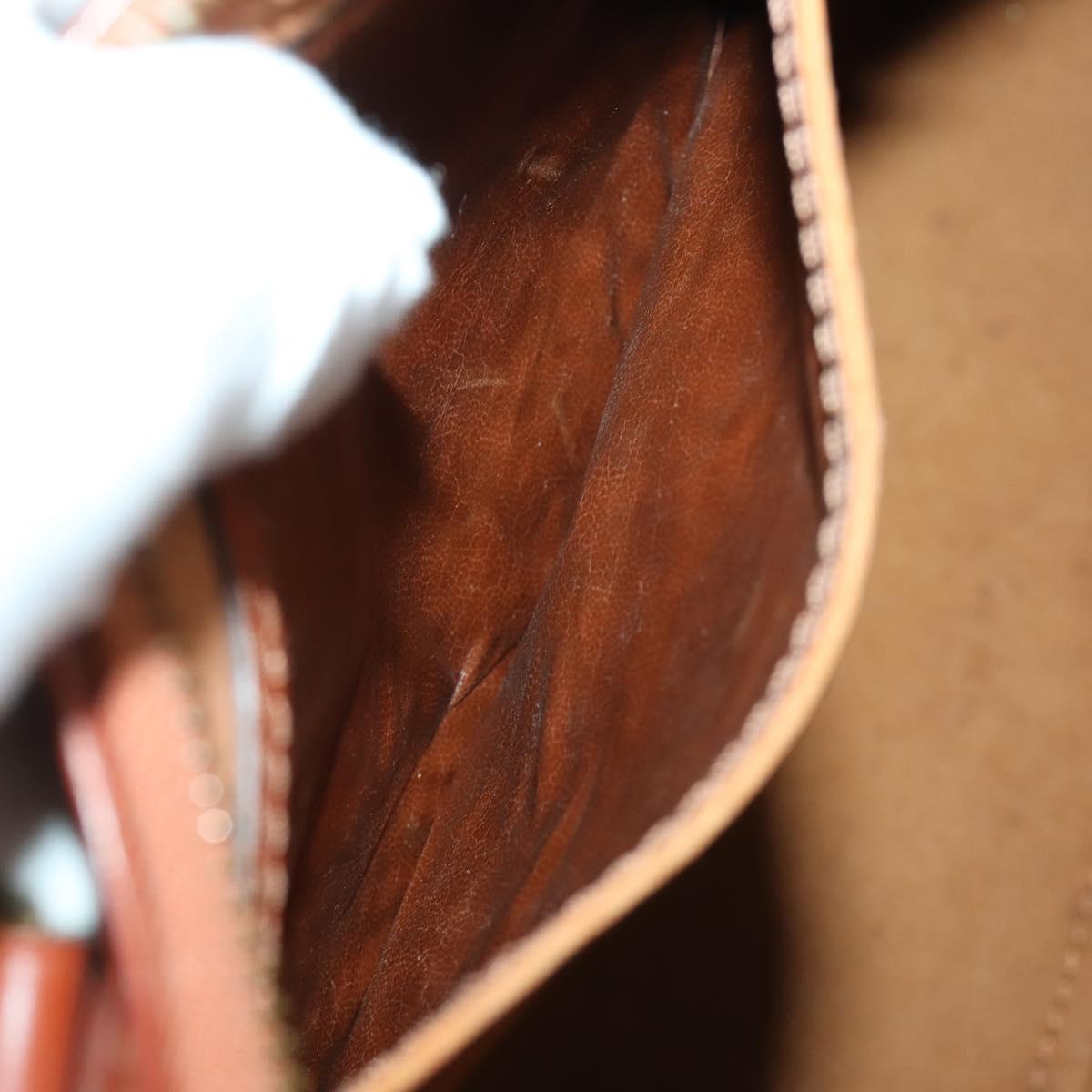 LOUIS VUITTON Epi Speedy 35 Hand Bag Kenya Brown M42993 LV Auth 169087