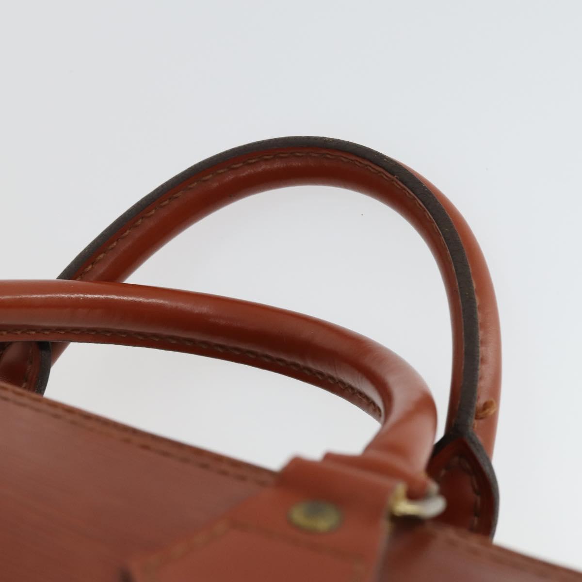 LOUIS VUITTON Epi Speedy 35 Hand Bag Kenya Brown M42993 LV Auth 169087