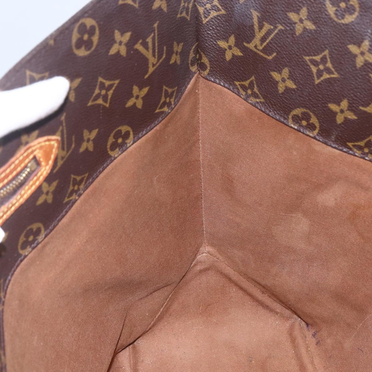LOUIS VUITTON Monogram Sac Shopping Tote Bag M51108 LV Auth 169105