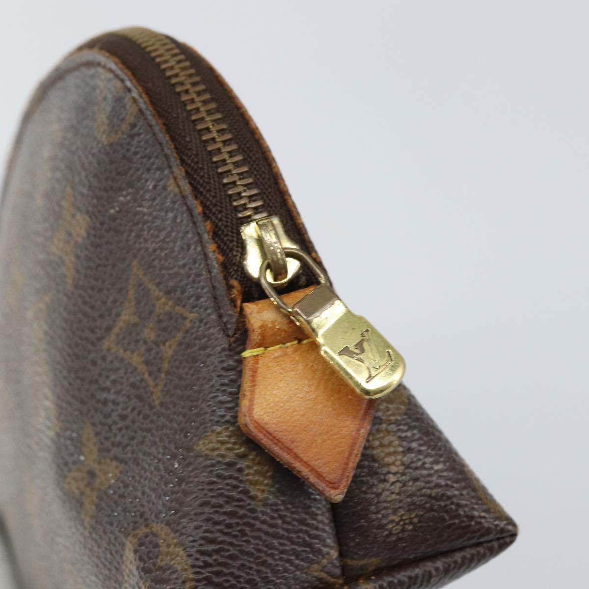 LOUIS VUITTON Monogram Pochette Cosmetic PM Pouch M43998 LV Auth 169122