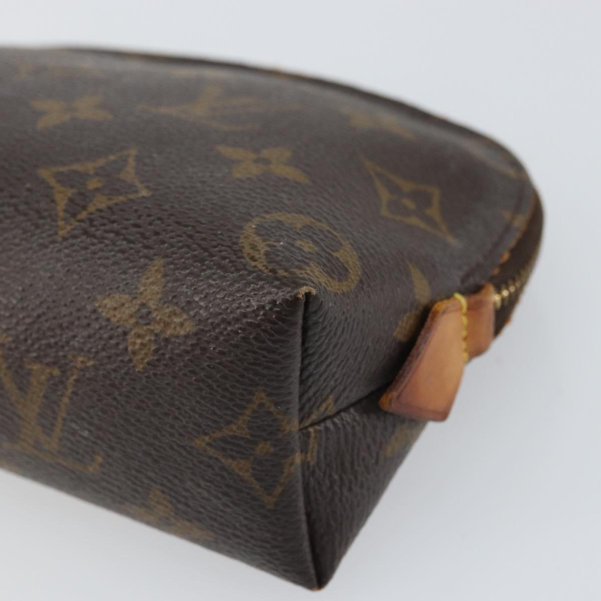 LOUIS VUITTON Monogram Pochette Cosmetic PM Pouch M43998 LV Auth 169122