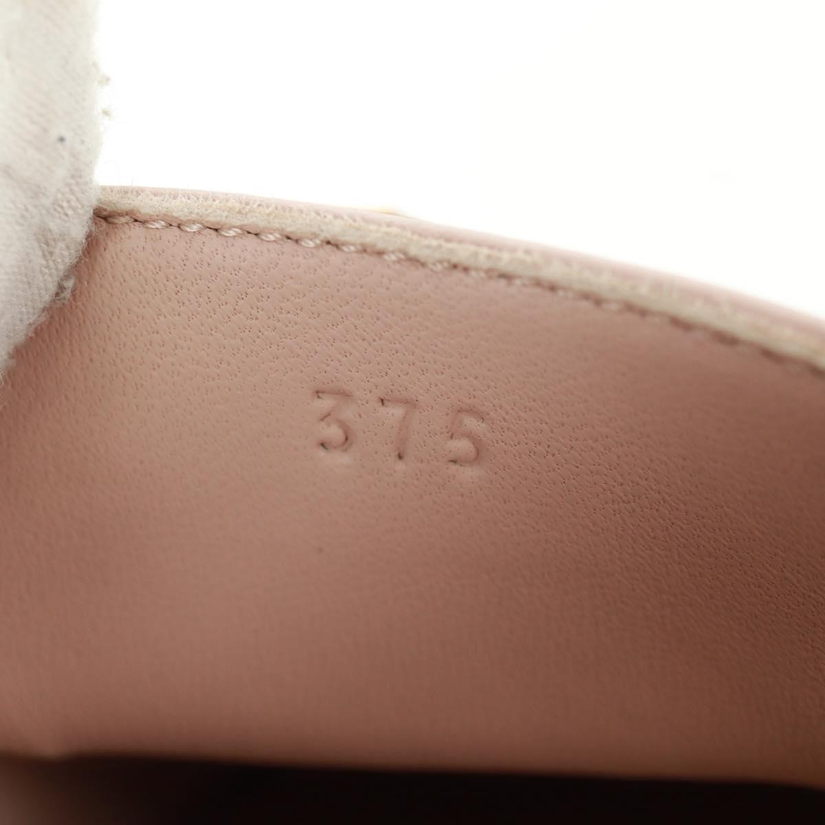 HERMES Game Sneakers Leather Beige Gold Auth 169145SAM