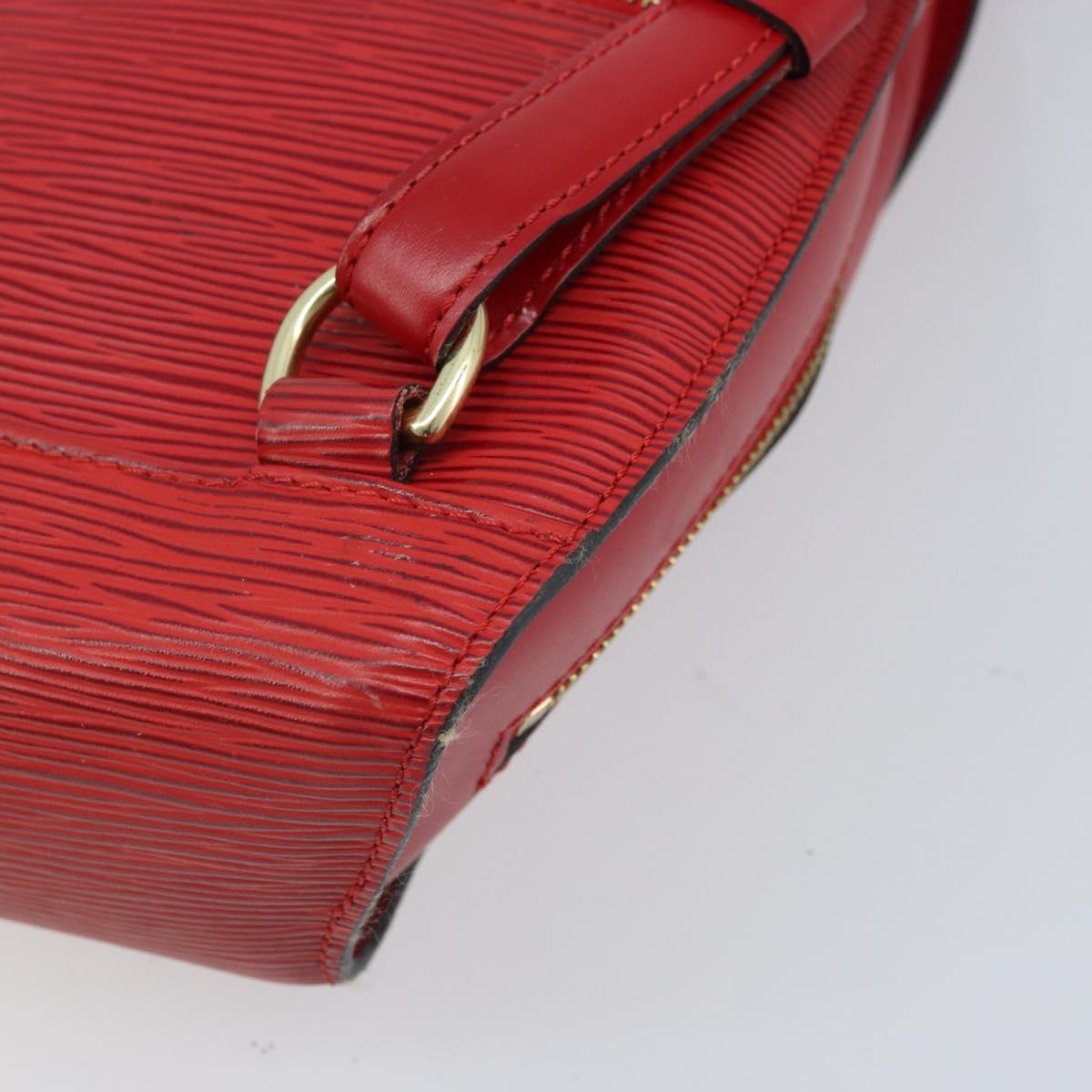 LOUIS VUITTON Epi Mabillon Backpack Castilian Red M52237 LV Auth 169192A