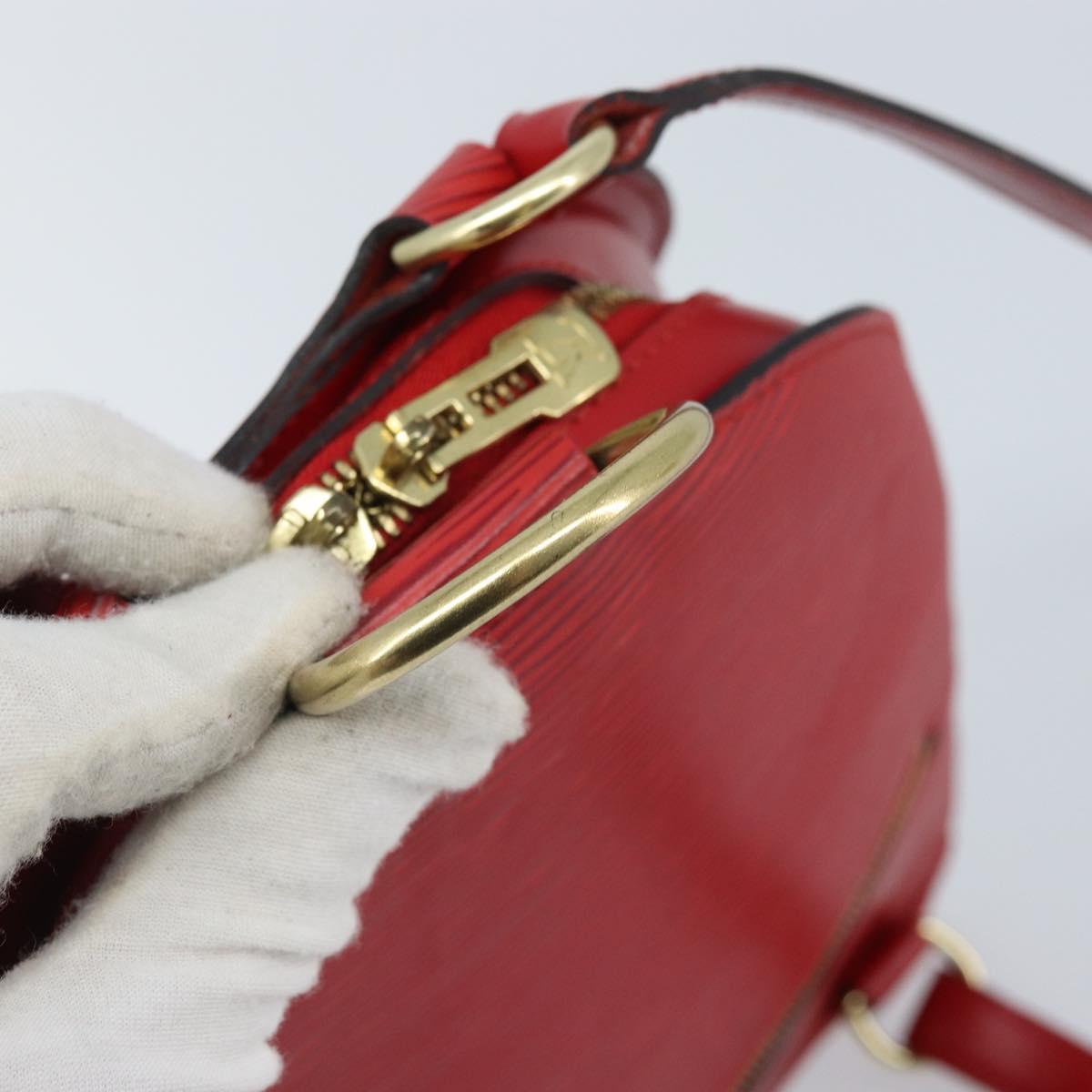 LOUIS VUITTON Epi Mabillon Backpack Castilian Red M52237 LV Auth 169192A