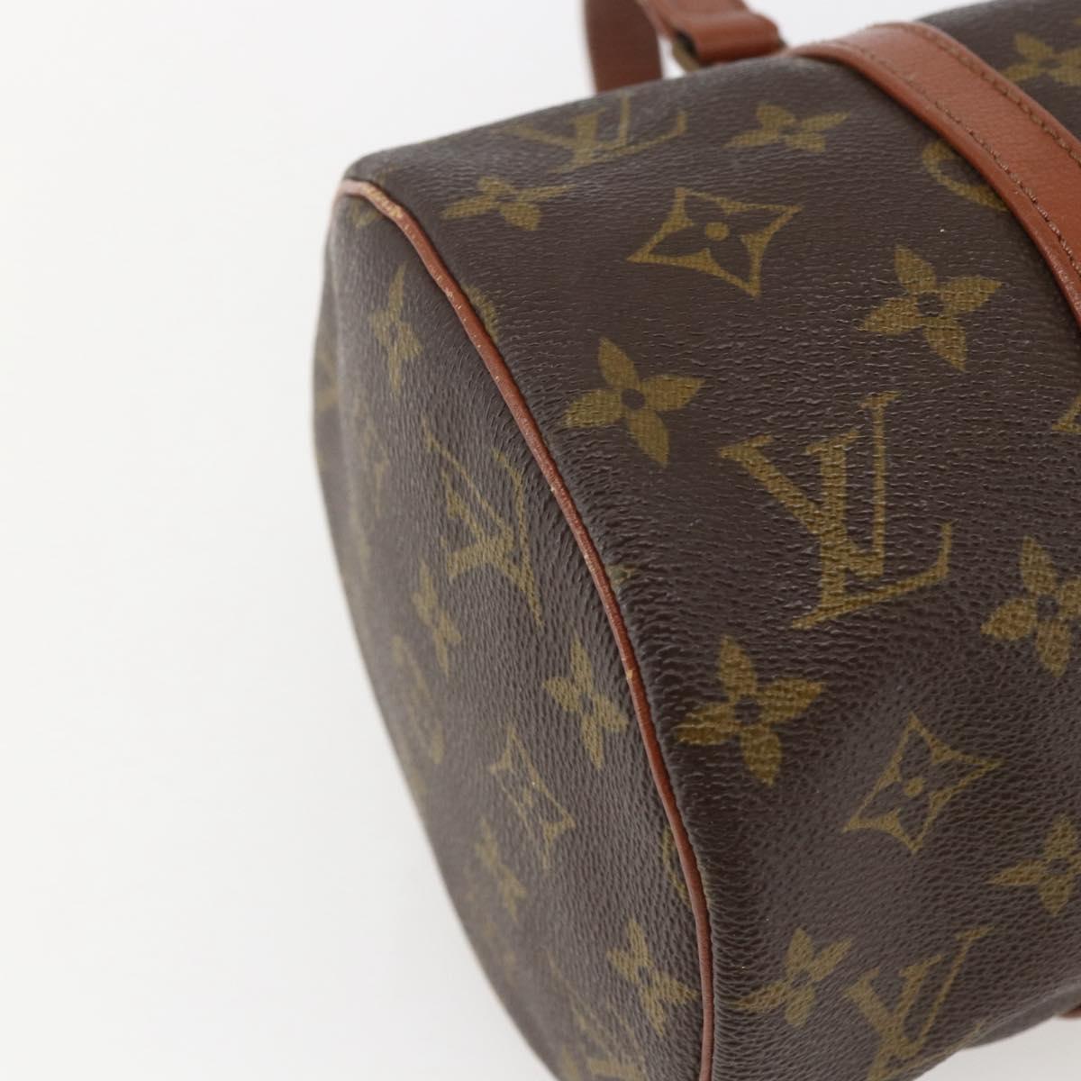 LOUIS VUITTON Monogram Papillon 30 Hand Bag M51385 LV Auth 169242