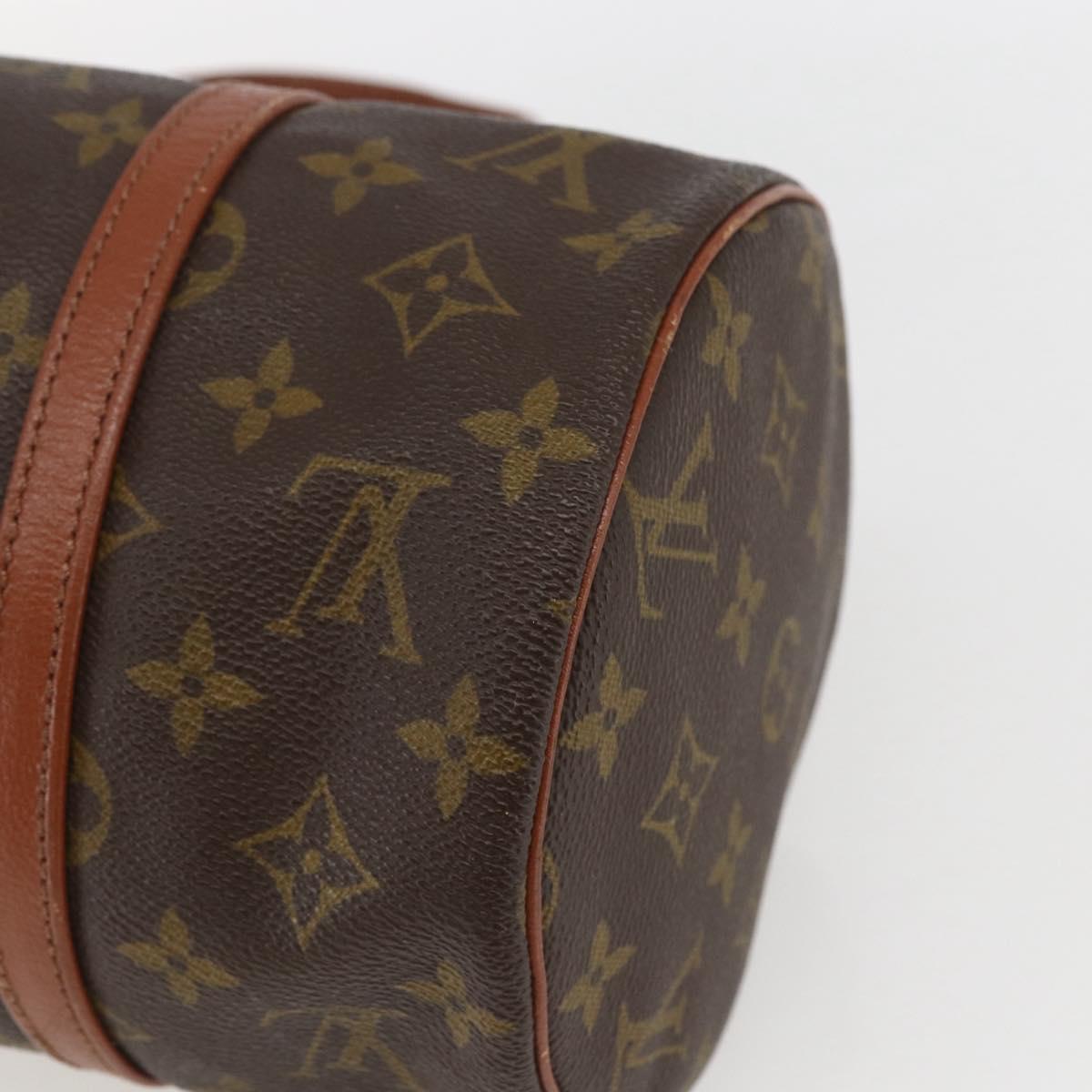 LOUIS VUITTON Monogram Papillon 30 Hand Bag M51385 LV Auth 169242