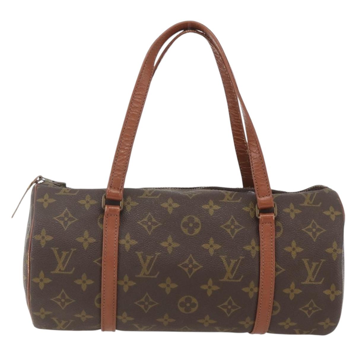 LOUIS VUITTON Monogram Papillon 30 Hand Bag M51385 LV Auth 169242