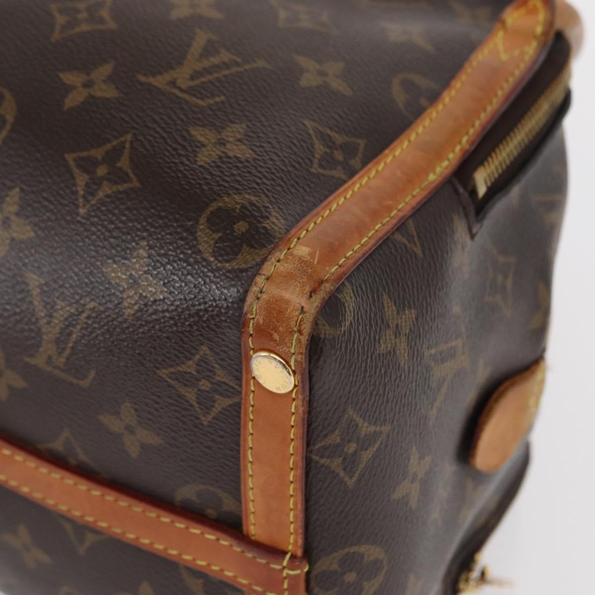 LOUIS VUITTON Monogram Male BB Hand Bag M41071 LV Auth 169243