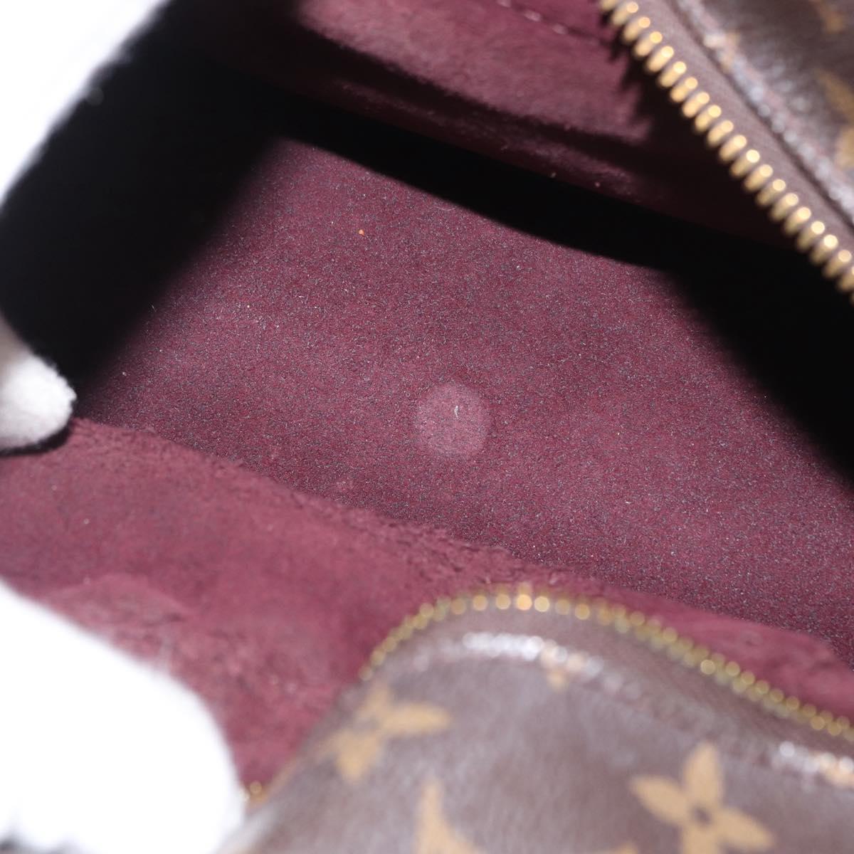 LOUIS VUITTON Monogram Male BB Hand Bag M41071 LV Auth 169243
