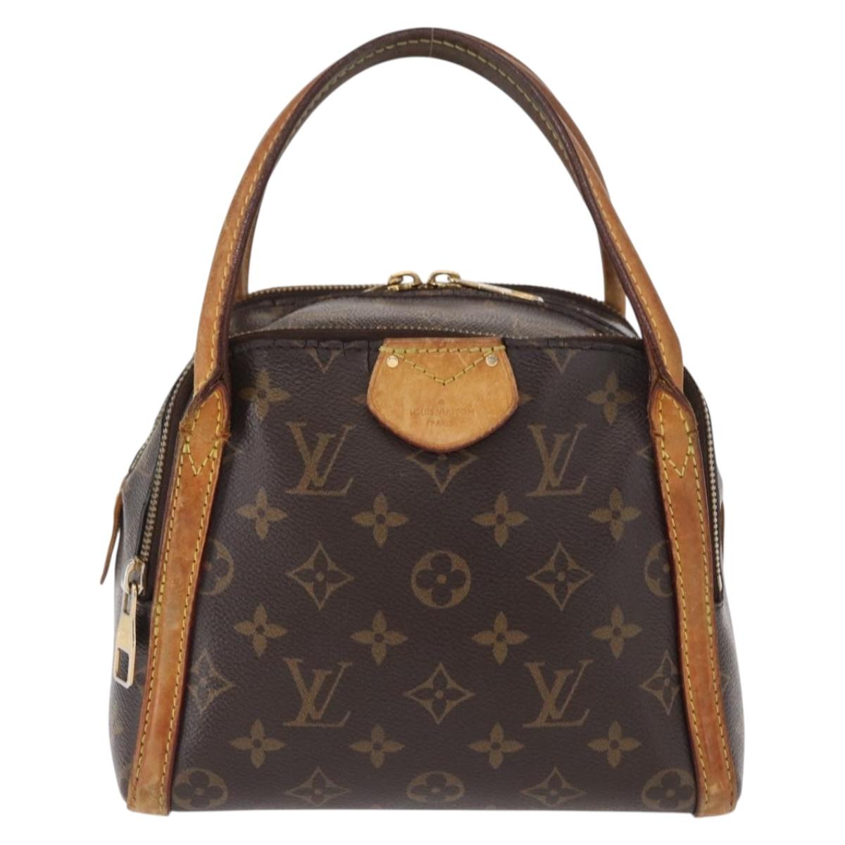 LOUIS VUITTON Monogram Male BB Hand Bag M41071 LV Auth 169243