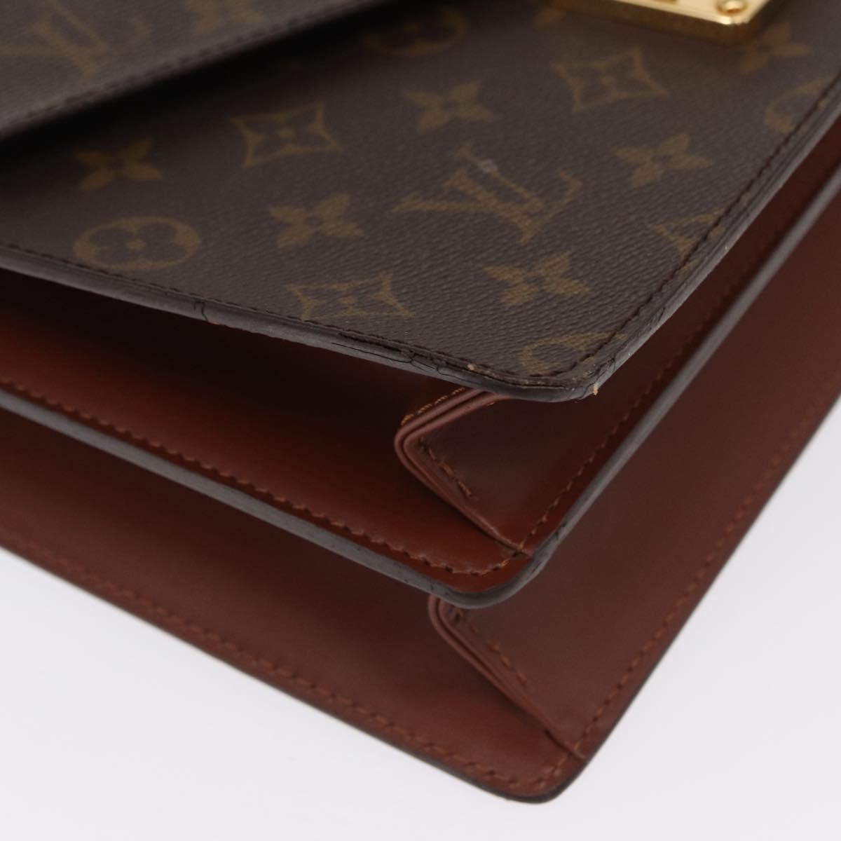 LOUIS VUITTON Monogram Concorde Hand Bag M51190 LV Auth 169249A