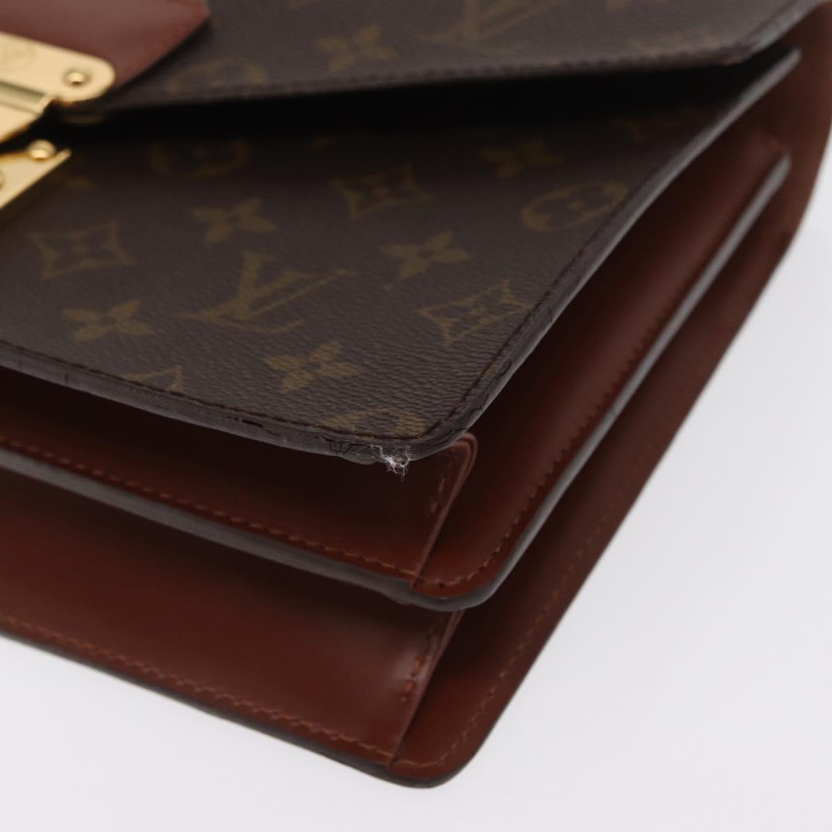 LOUIS VUITTON Monogram Concorde Hand Bag M51190 LV Auth 169249A