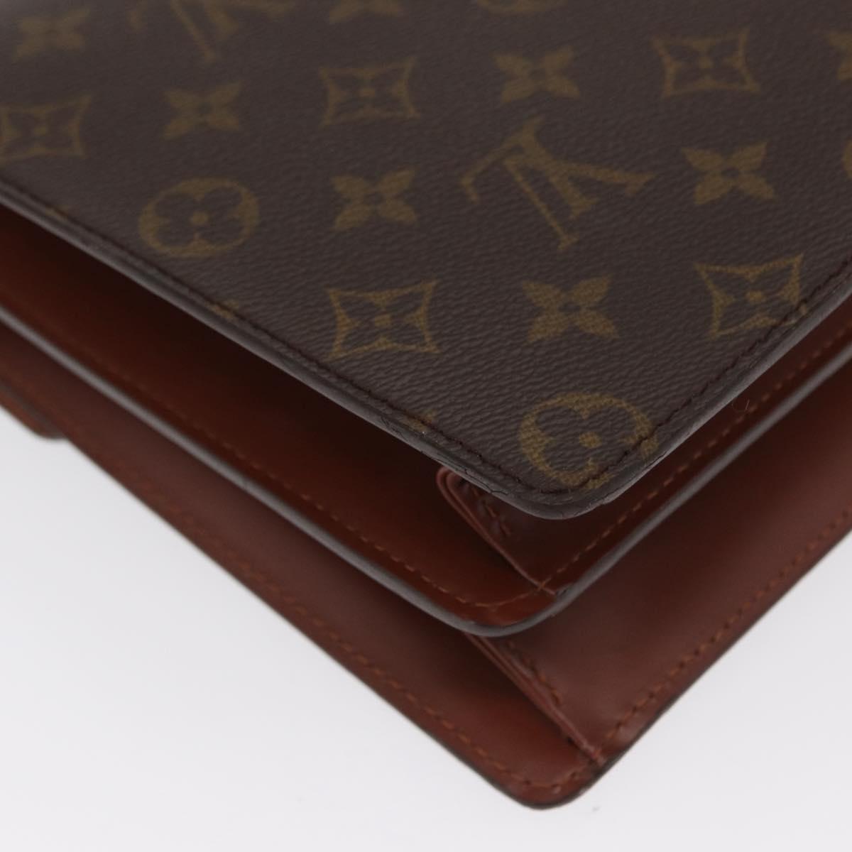 LOUIS VUITTON Monogram Concorde Hand Bag M51190 LV Auth 169249A
