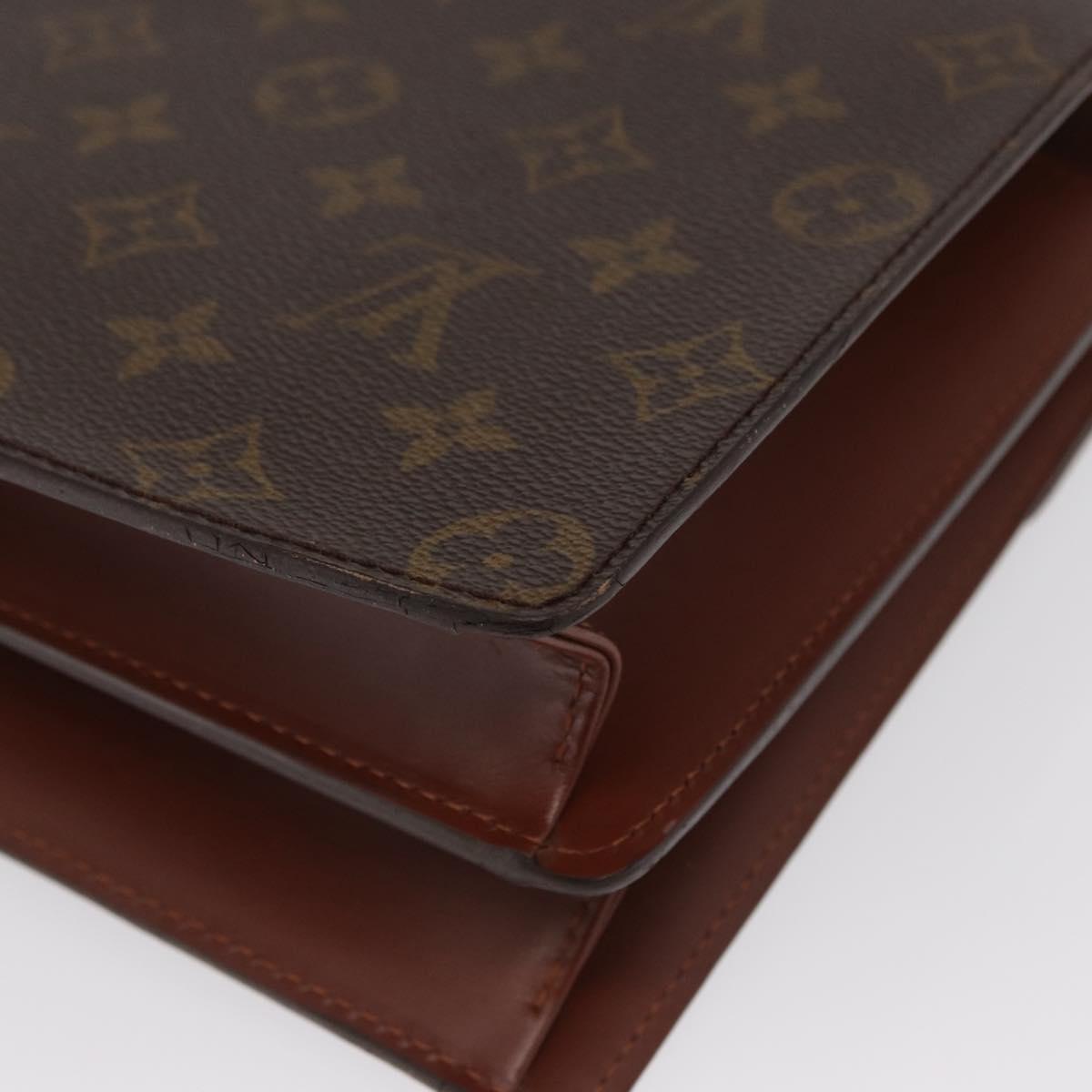 LOUIS VUITTON Monogram Concorde Hand Bag M51190 LV Auth 169249A